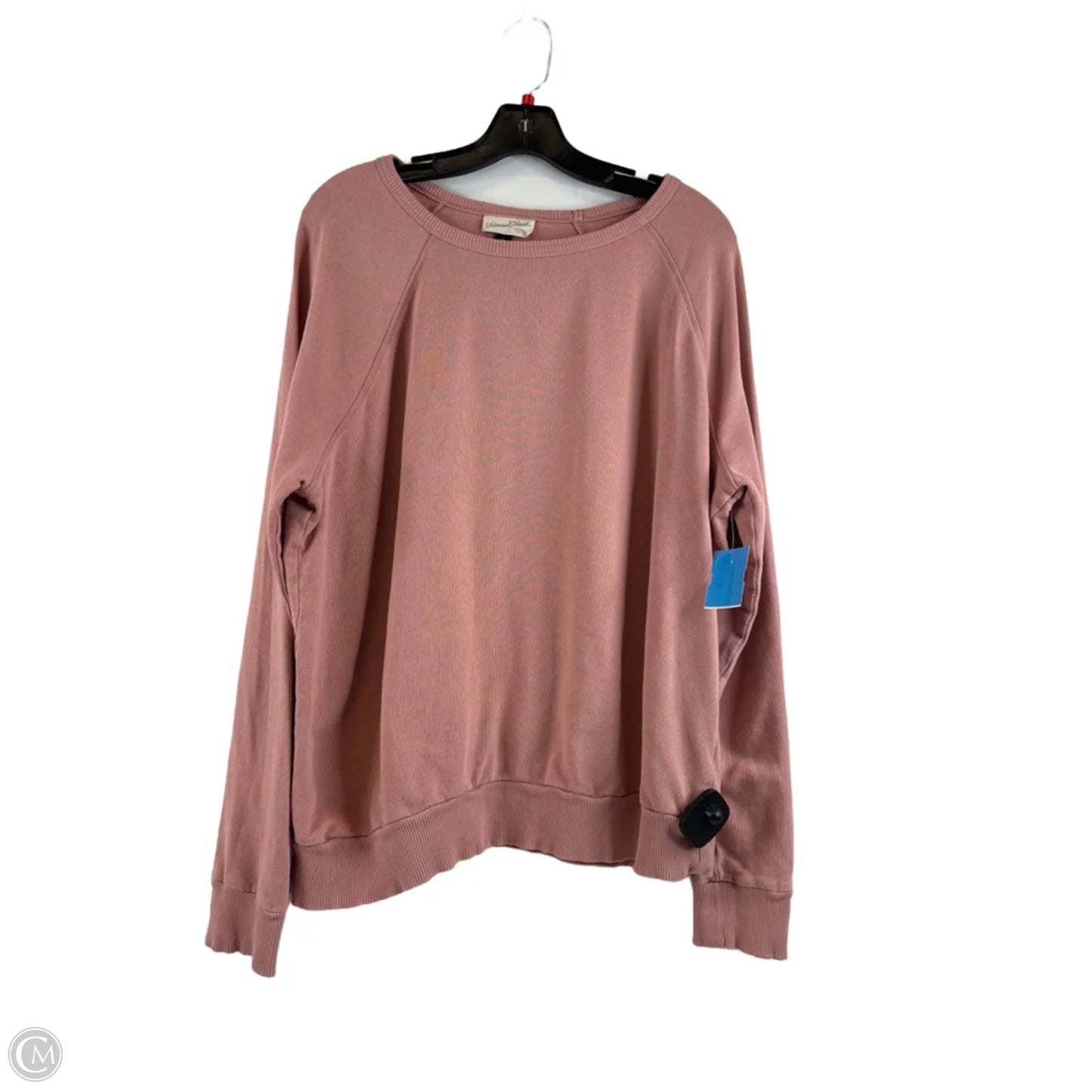 Top Long Sleeve By Universal Thread In Pink, Size: L