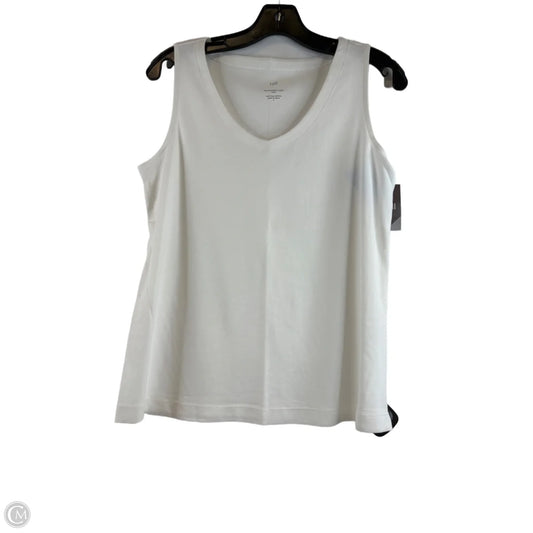 Tank Top By J. Jill In White, Size: S