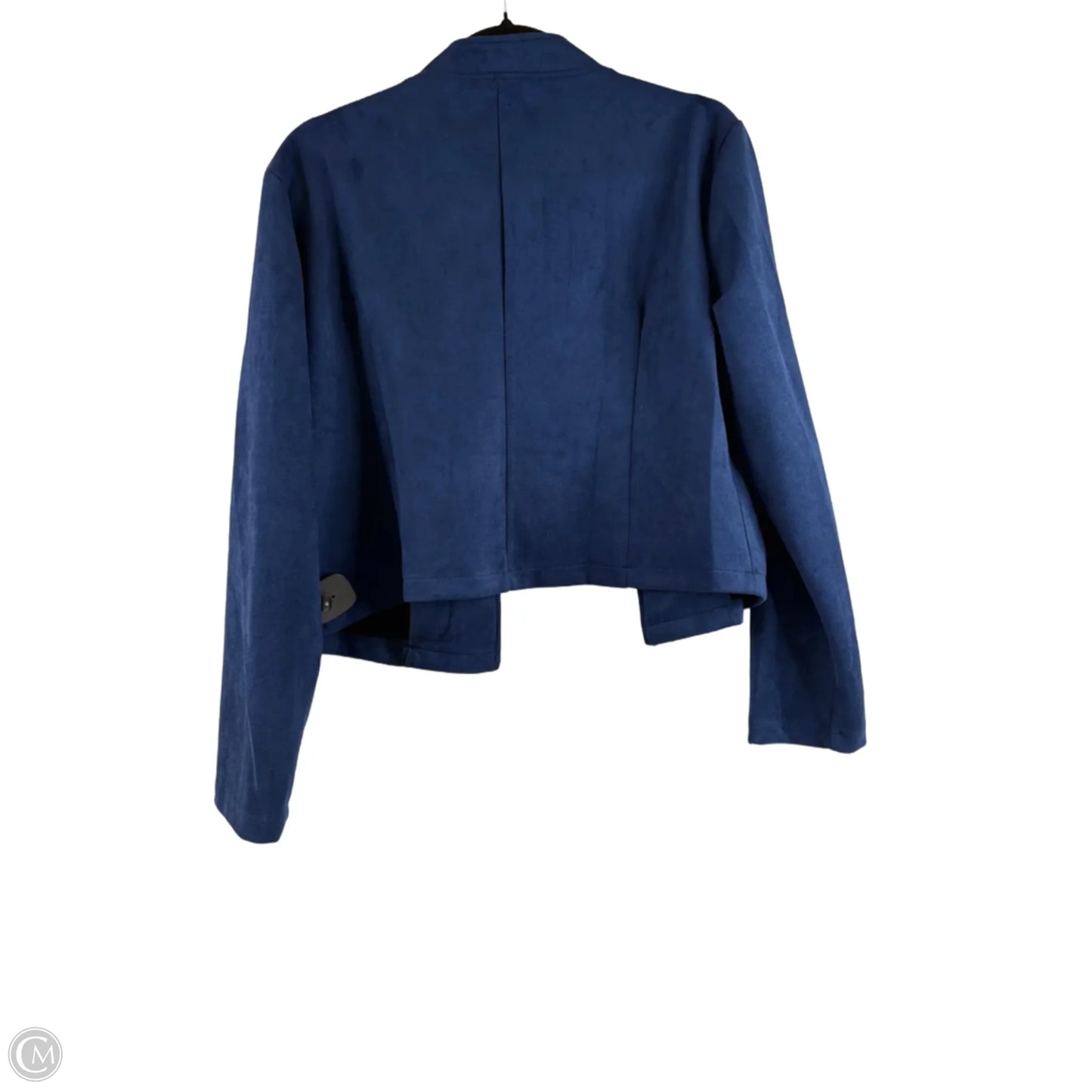 Blazer By Clothes Mentor In Blue, Size: Xl