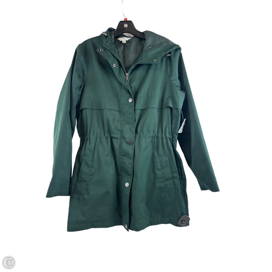 Jacket Windbreaker By Time And Tru In Green, Size: S