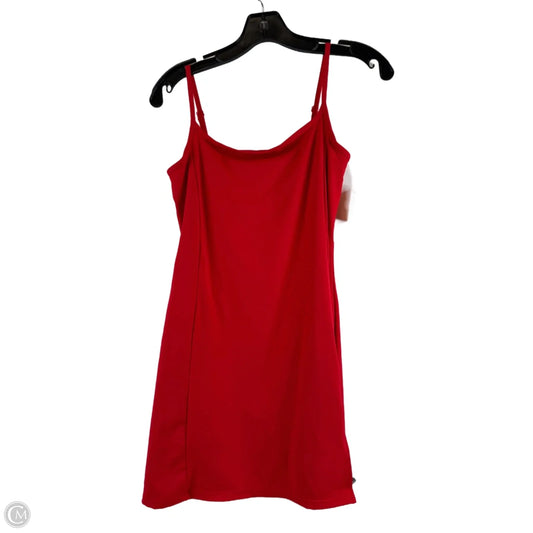 Athletic Dress By Clothes Mentor In Red, Size: S