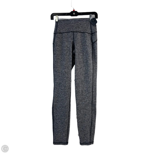 Athletic Leggings By Lululemon In Grey, Size: 4