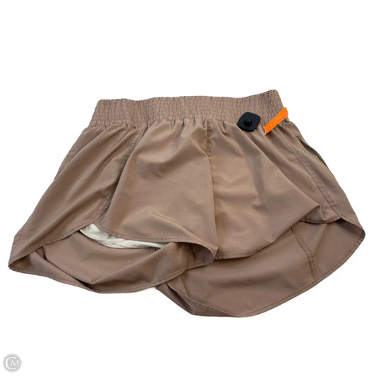 Athletic Shorts By Cme In Tan, Size: Xxl