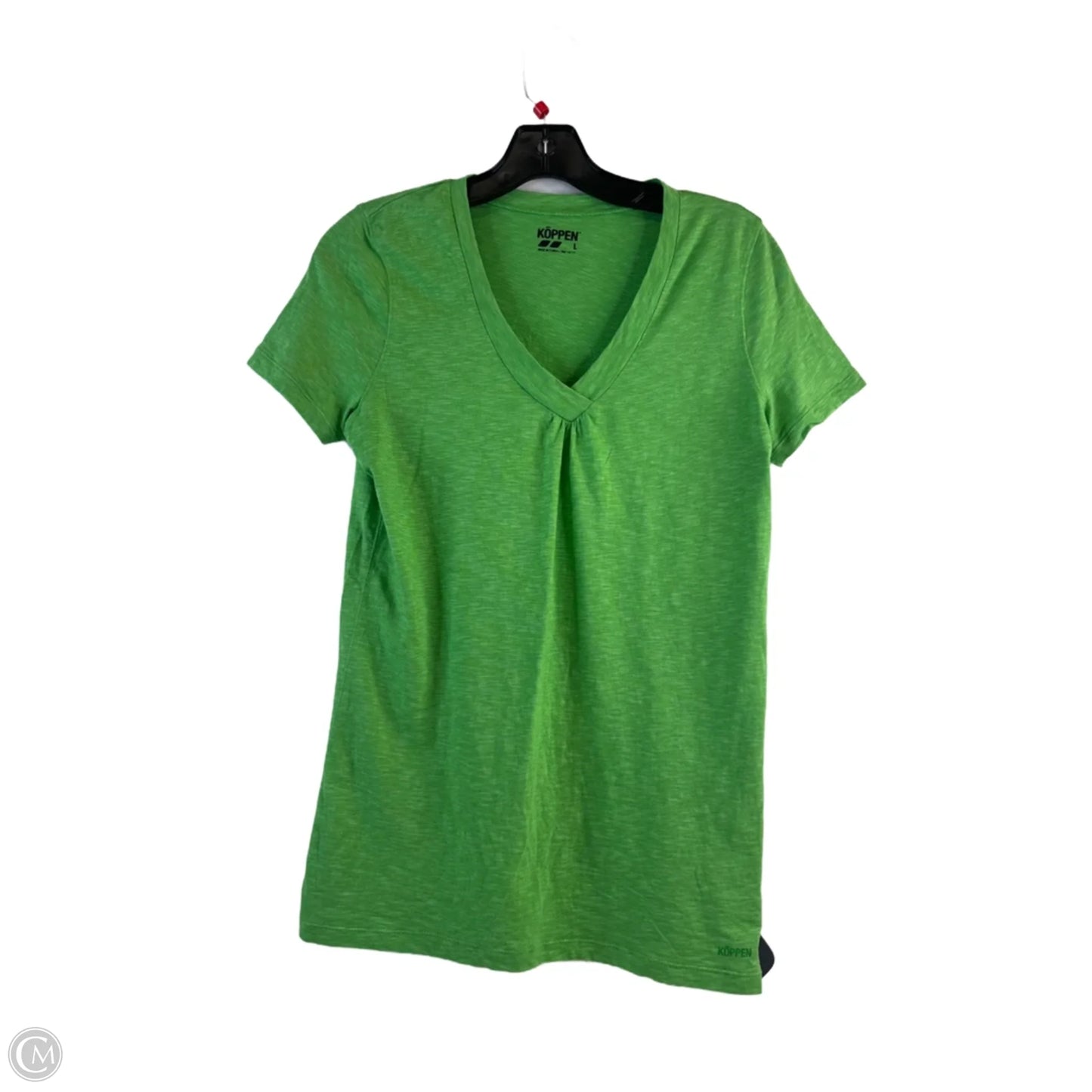 Top Short Sleeve By Clothes Mentor In Green, Size: L