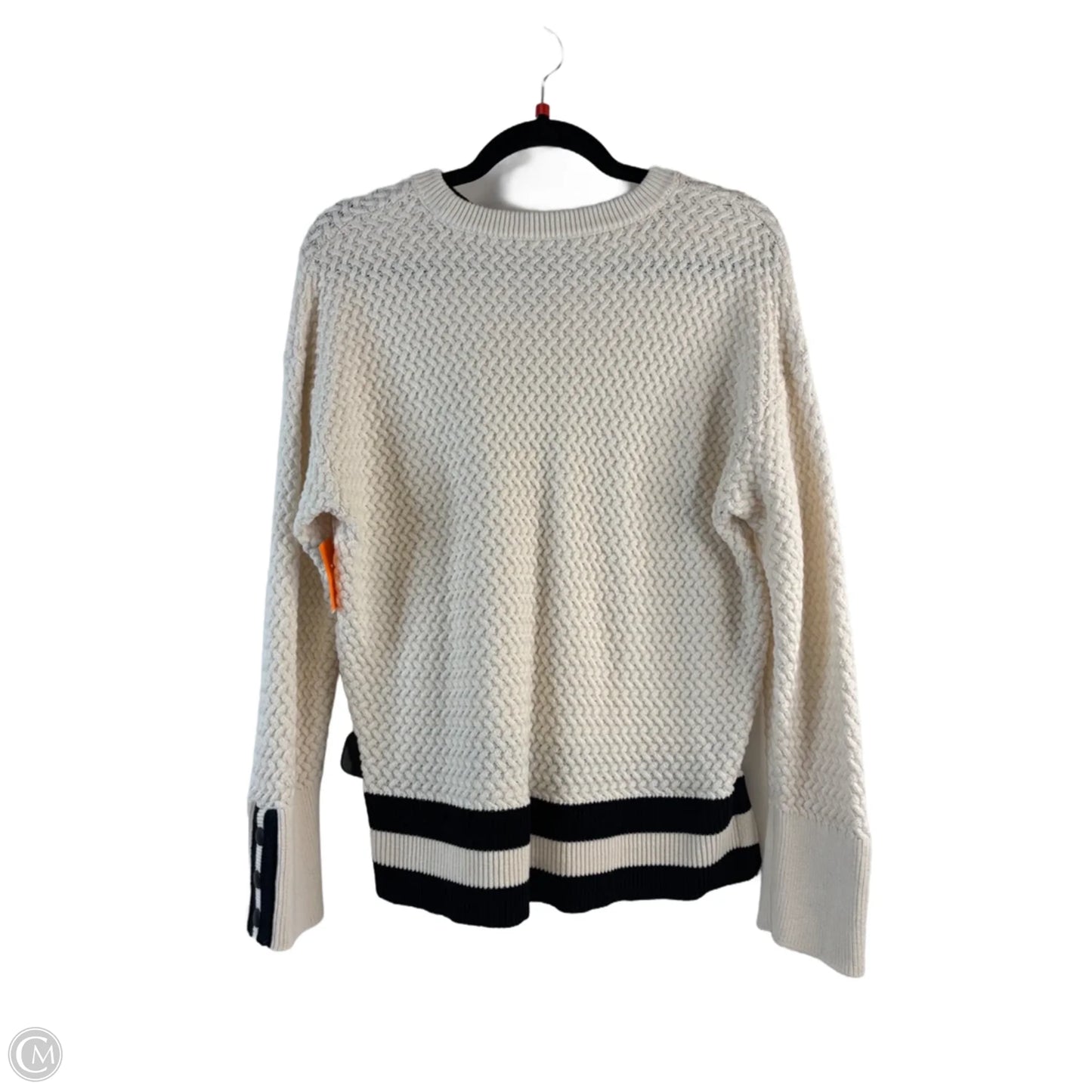Sweater By Lou And Grey In Black & White, Size: S