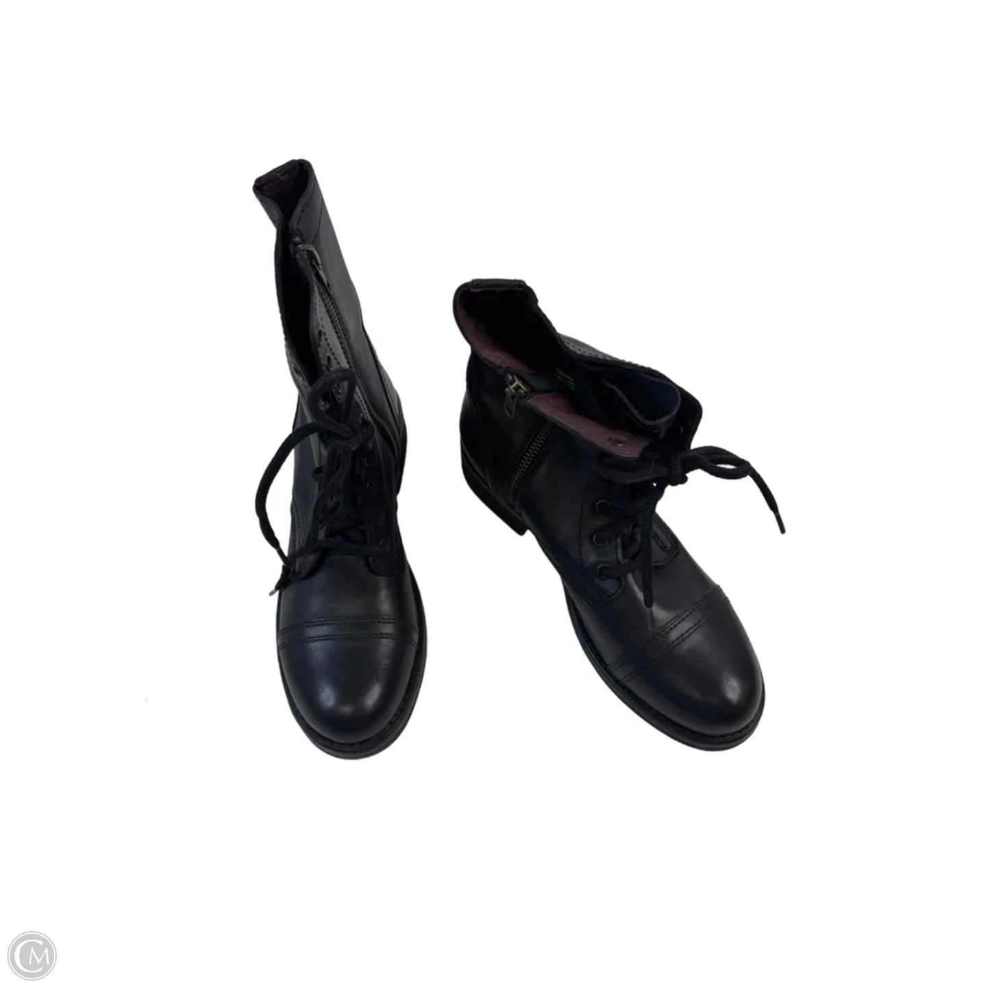 Boots Combat By Steve Madden In Black, Size: 9
