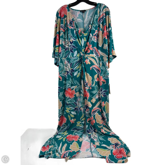 Dress Casual Maxi By Venus In Teal, Size: Xl