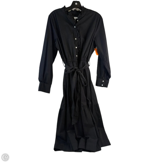 Dress Casual Midi By Free Assembly In Black, Size: L