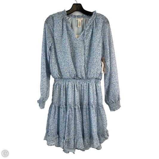 Dress Casual Short By Jessica Simpson In Blue, Size: M