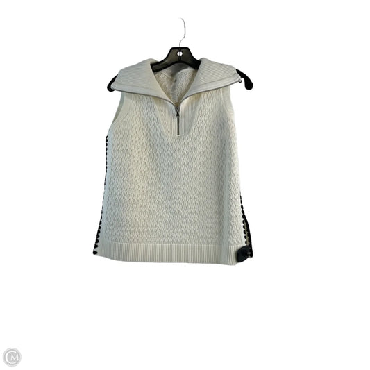 Vest Sweater By Lou And Grey In White, Size: Xs