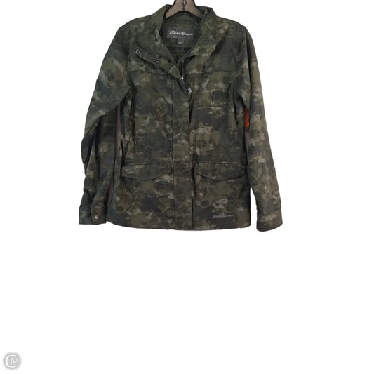 Jacket Utility By Eddie Bauer In Camouflage Print, Size: Xs