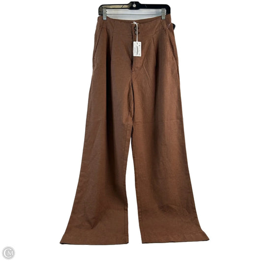 Pants Wide Leg By Marine Layer In Brown, Size: 6