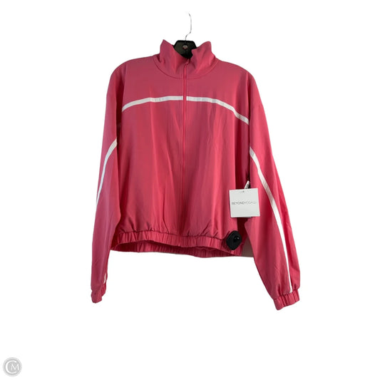 Athletic Jacket By Beyond Yoga In Pink, Size: S