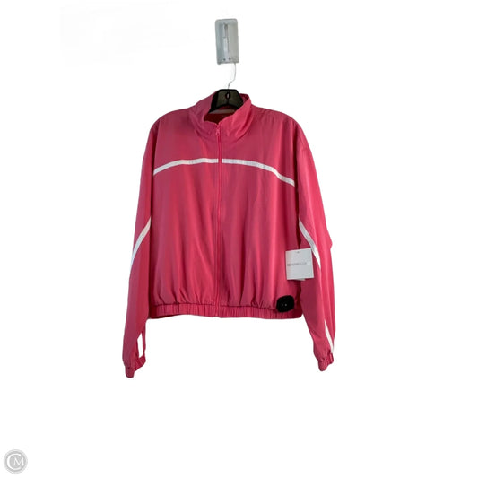 Athletic Jacket By Beyond Yoga In Pink, Size: M