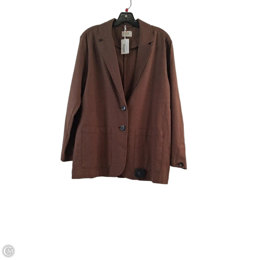 Blazer By Marine Layer In Brown, Size: S