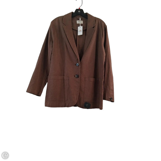 Blazer By Marine Layer In Brown, Size: S