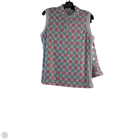 Skort 2pc Set By Coral Bay In Pink & White, Size: M