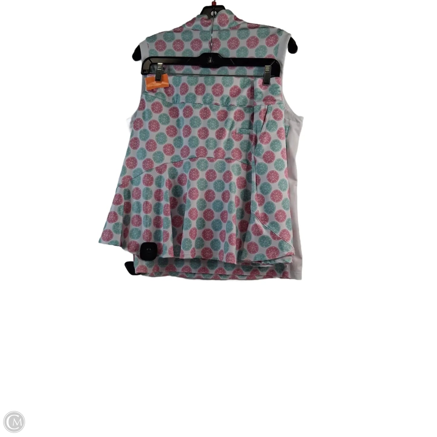 Skort 2pc Set By Coral Bay In Pink & White, Size: M