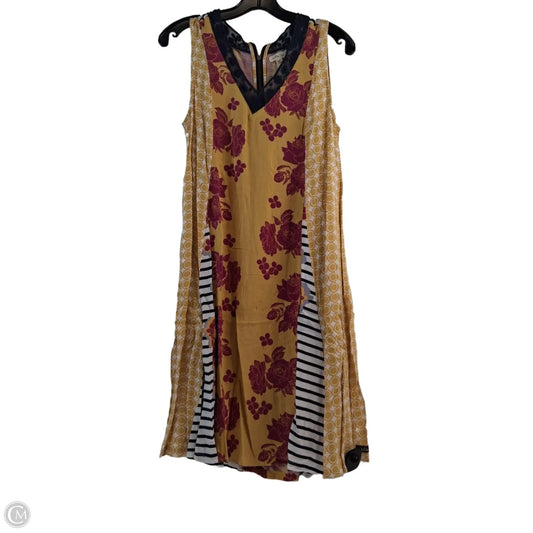 Dress Casual Midi By Matilda Jane In Multi-colored, Size: M