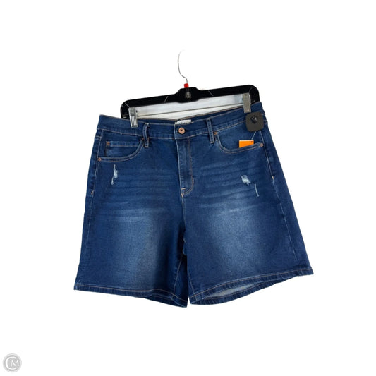 Shorts By Nicole Michelle In Blue Denim, Size: 12