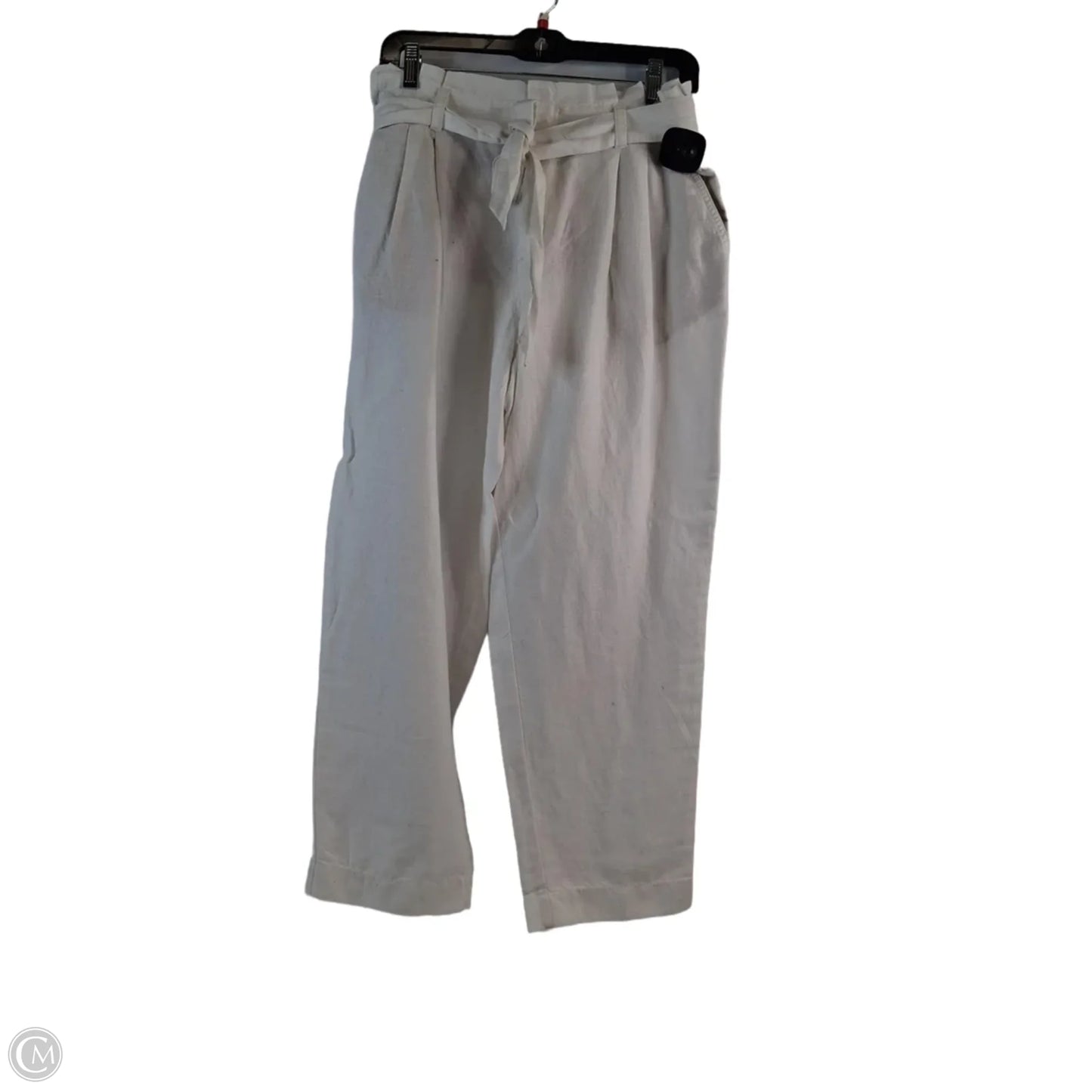 Pants Cropped By Loft In White, Size: 8p