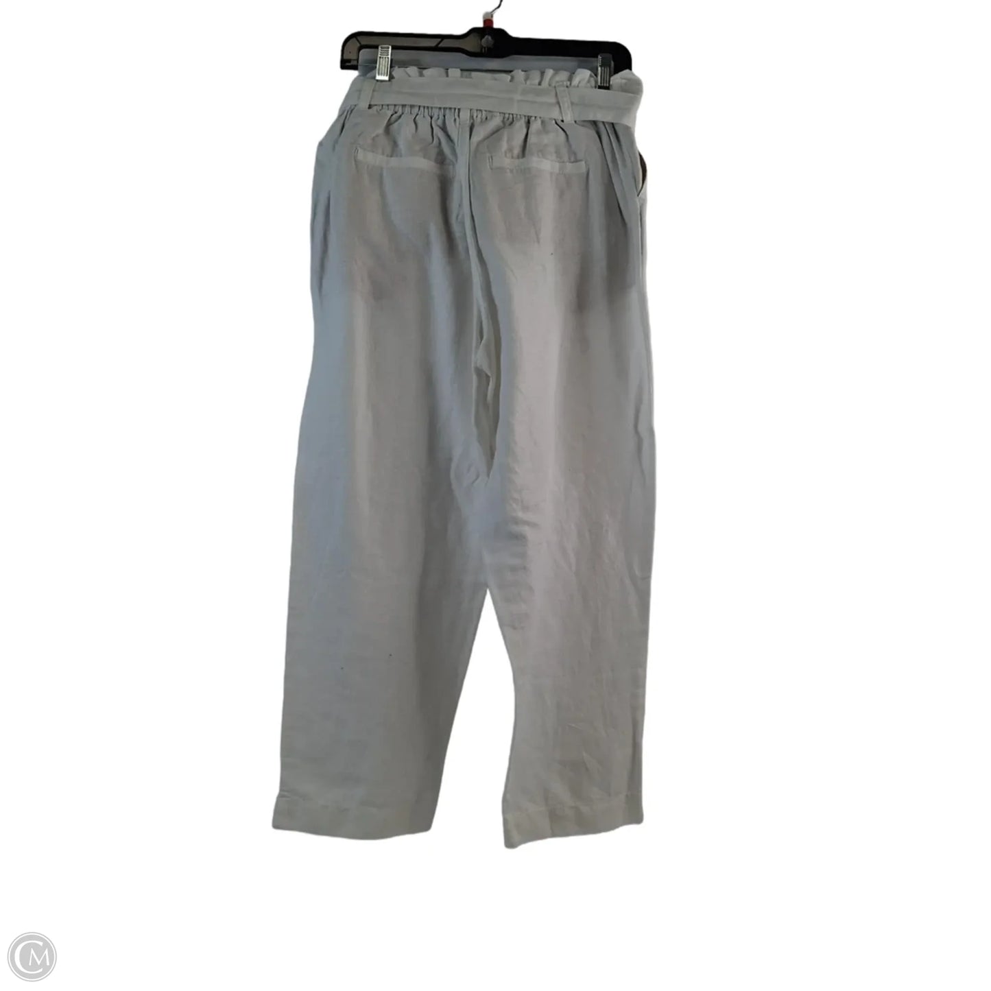 Pants Cropped By Loft In White, Size: 8p