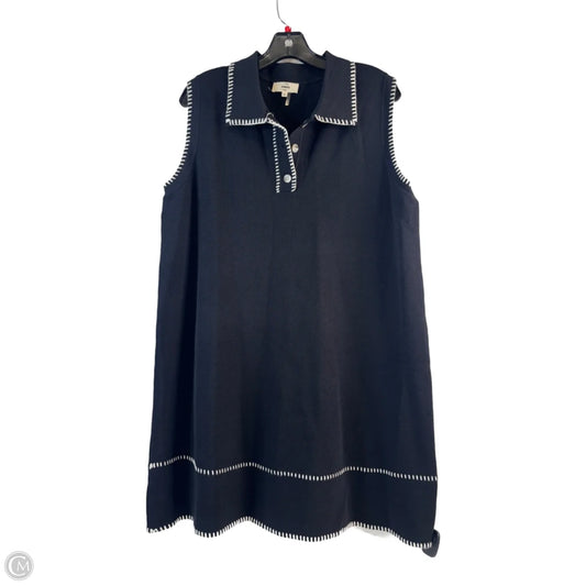 Dress Casual Short By Entro In Black & White, Size: Xl