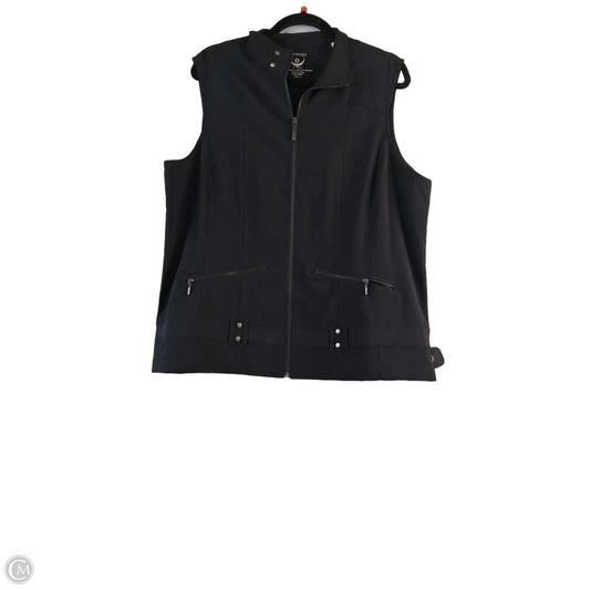Vest Other By Zenergy By Chicos In Black, Size: Xl