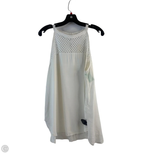 Top Sleeveless By Elodie In Cream, Size: Xl