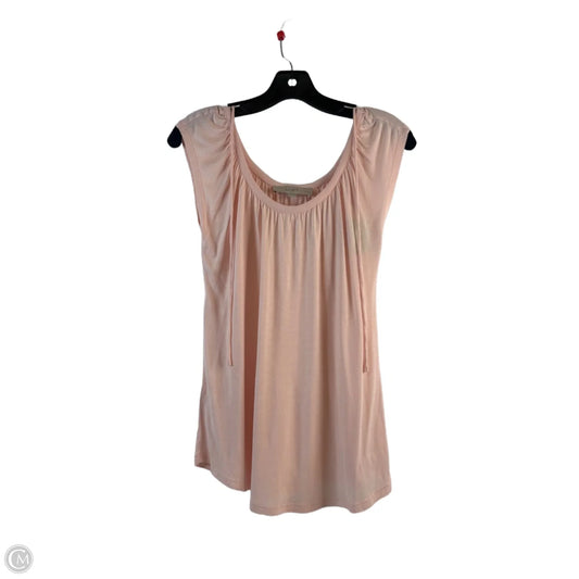 Top Sleeveless By Loft In Pink, Size: Xsp
