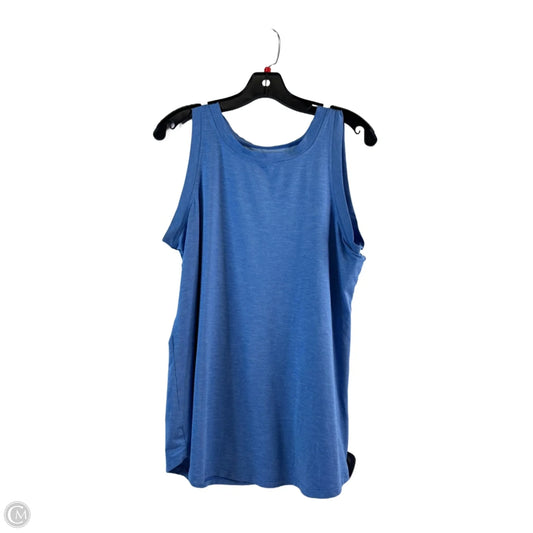 Athletic Tank Top By Columbia In Blue, Size: L
