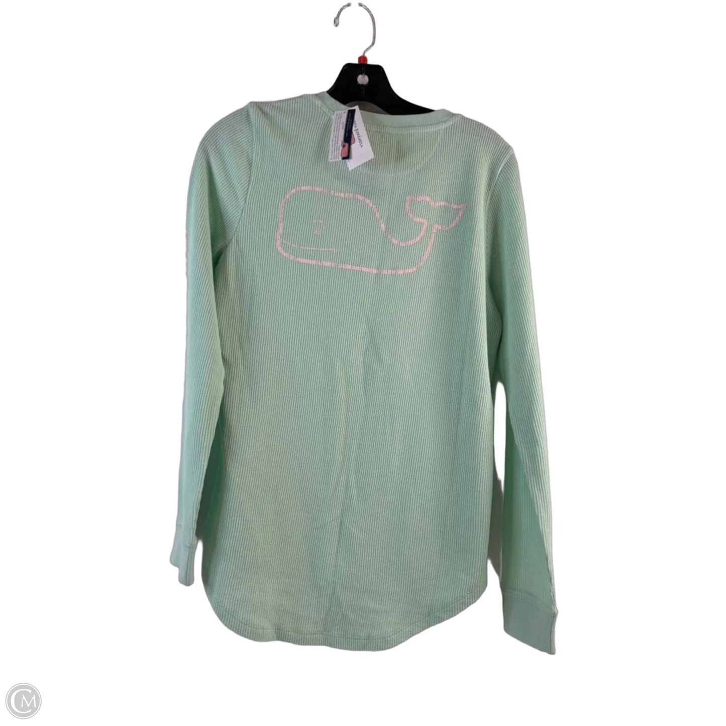 Top Long Sleeve By Vineyard Vines In Green, Size: S