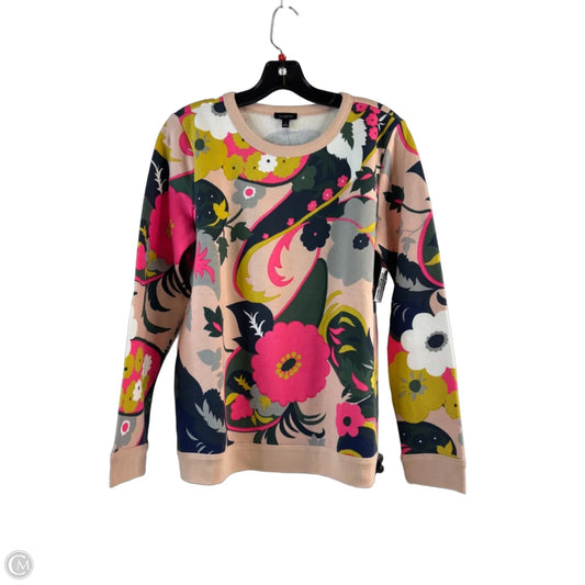 Top Long Sleeve By Talbots In Floral Print, Size: S