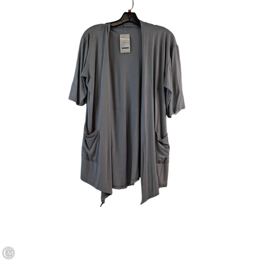 Cardigan By Clothes Mentor In Grey, Size: L