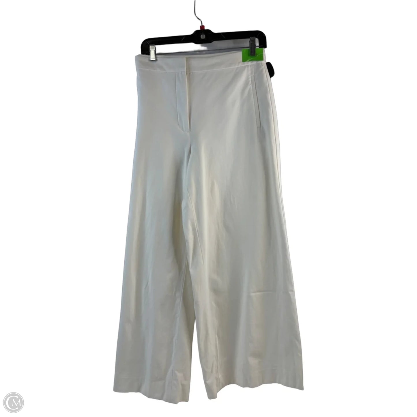 Pants Wide Leg By Ann Taylor In White, Size: 12l