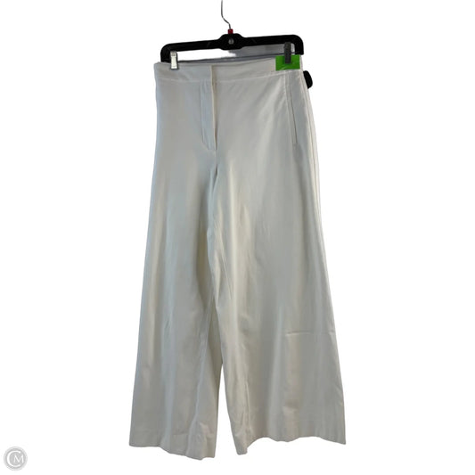 Pants Wide Leg By Ann Taylor In White, Size: 12l