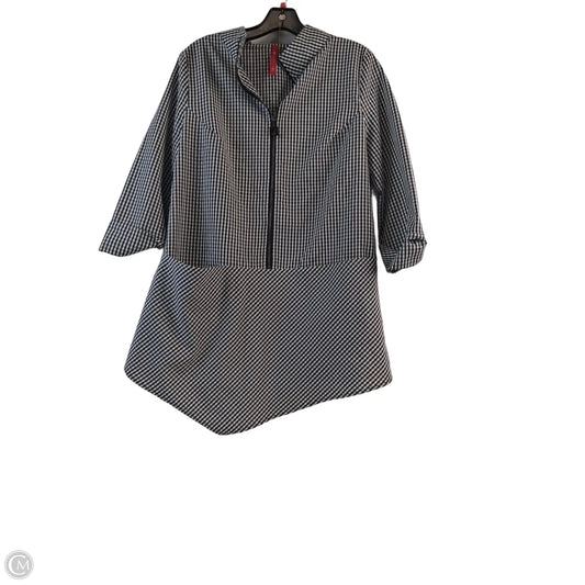 Tunic Long Sleeve By Ic By Connie K In Black & White, Size: M