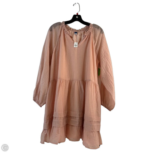 Dress Casual Short By Old Navy In Peach, Size: M