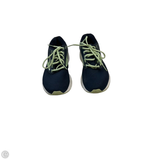 Shoes Athletic By Brooks In Blue & Green, Size: 8.5