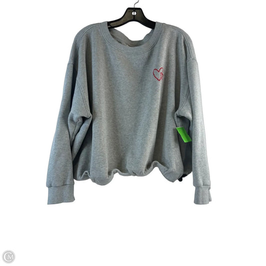 Sweatshirt Crewneck By Universal Thread In Grey, Size: Xxl