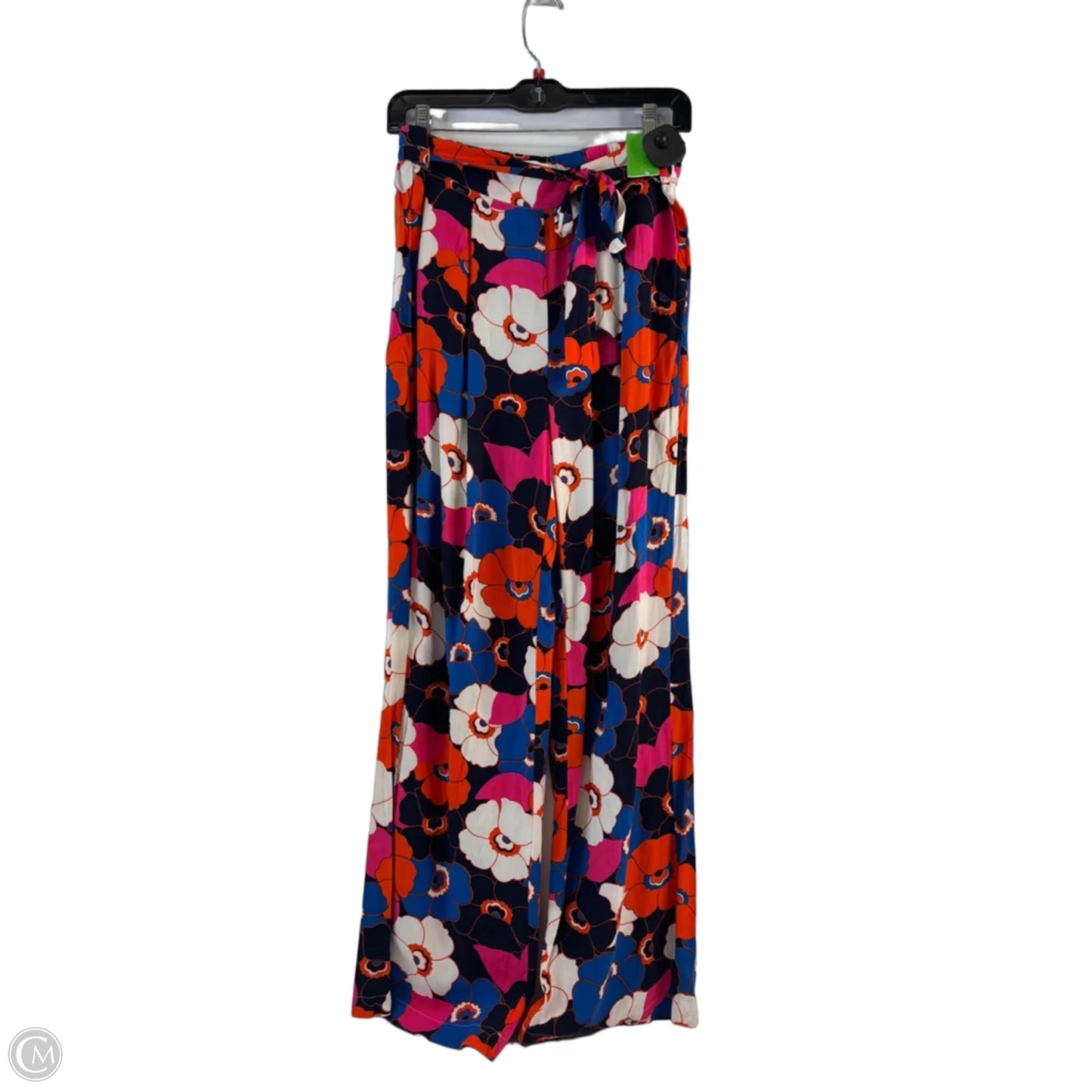 Pants Wide Leg By Clothes Mentor In Floral Print, Size: 8