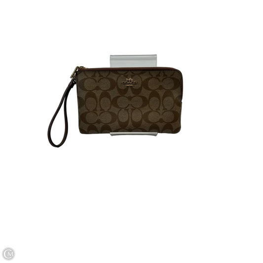 Wristlet Designer By Coach, Size: Large