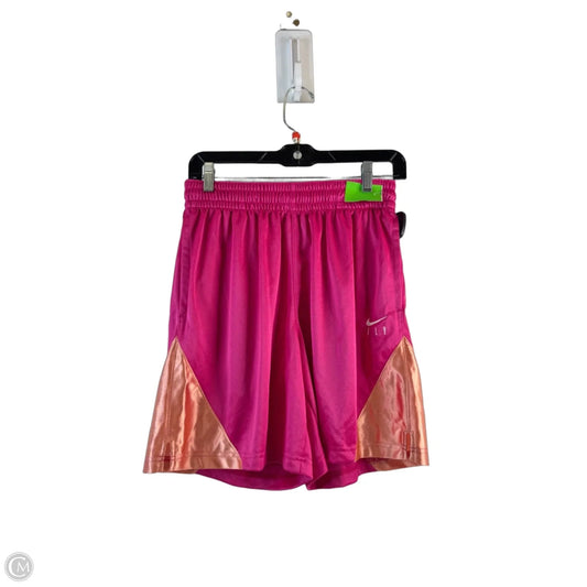 Athletic Shorts By Nike Apparel In Pink, Size: Sp