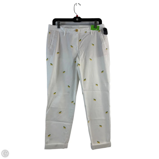 Pants Chinos & Khakis By Talbots In White & Yellow, Size: 6p
