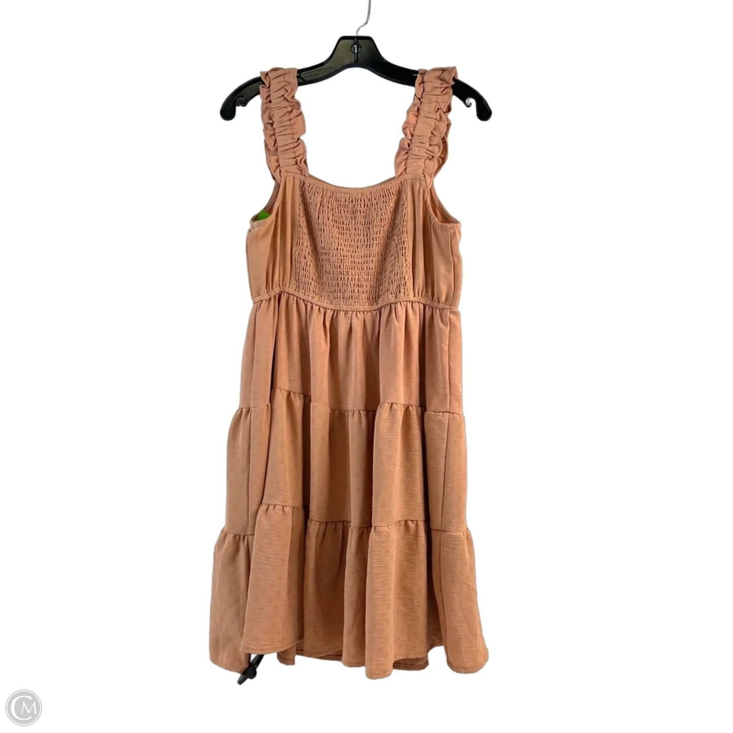 Dress Casual Short By Blu Pepper In Tan, Size: M