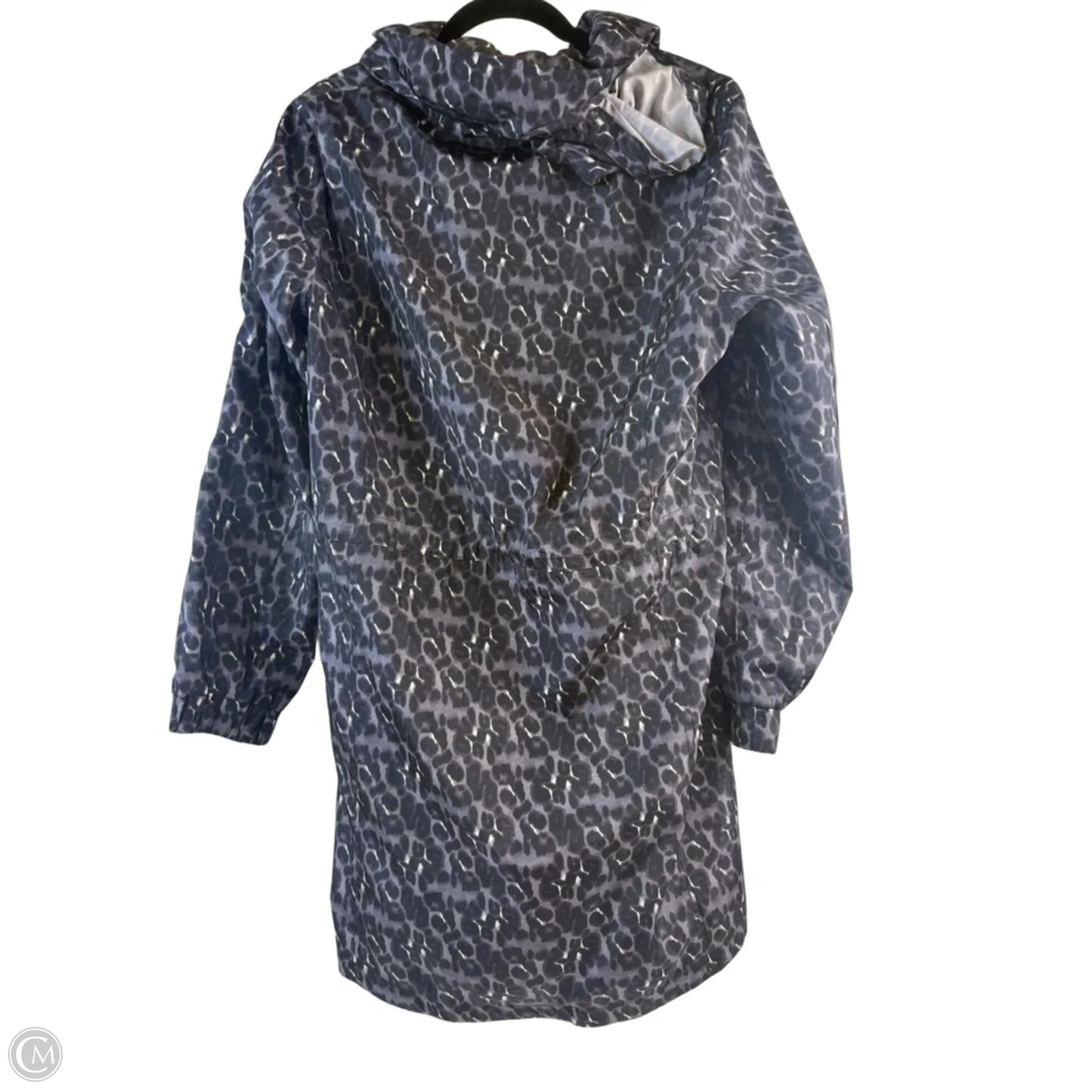 Jacket Windbreaker By Lucky Brand In Leopard Print, Size: L