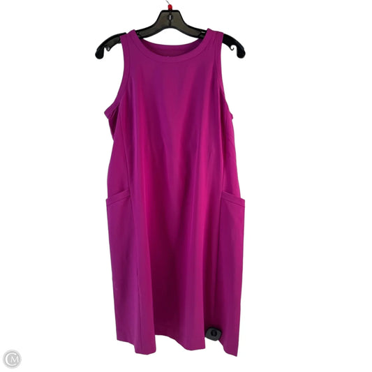 Athletic Dress By Lou And Grey In Pink, Size: S