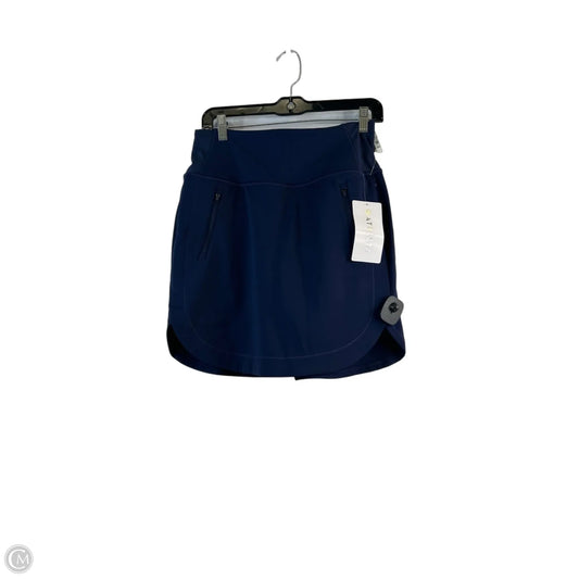 Athletic Skort By Athleta In Navy, Size: 4