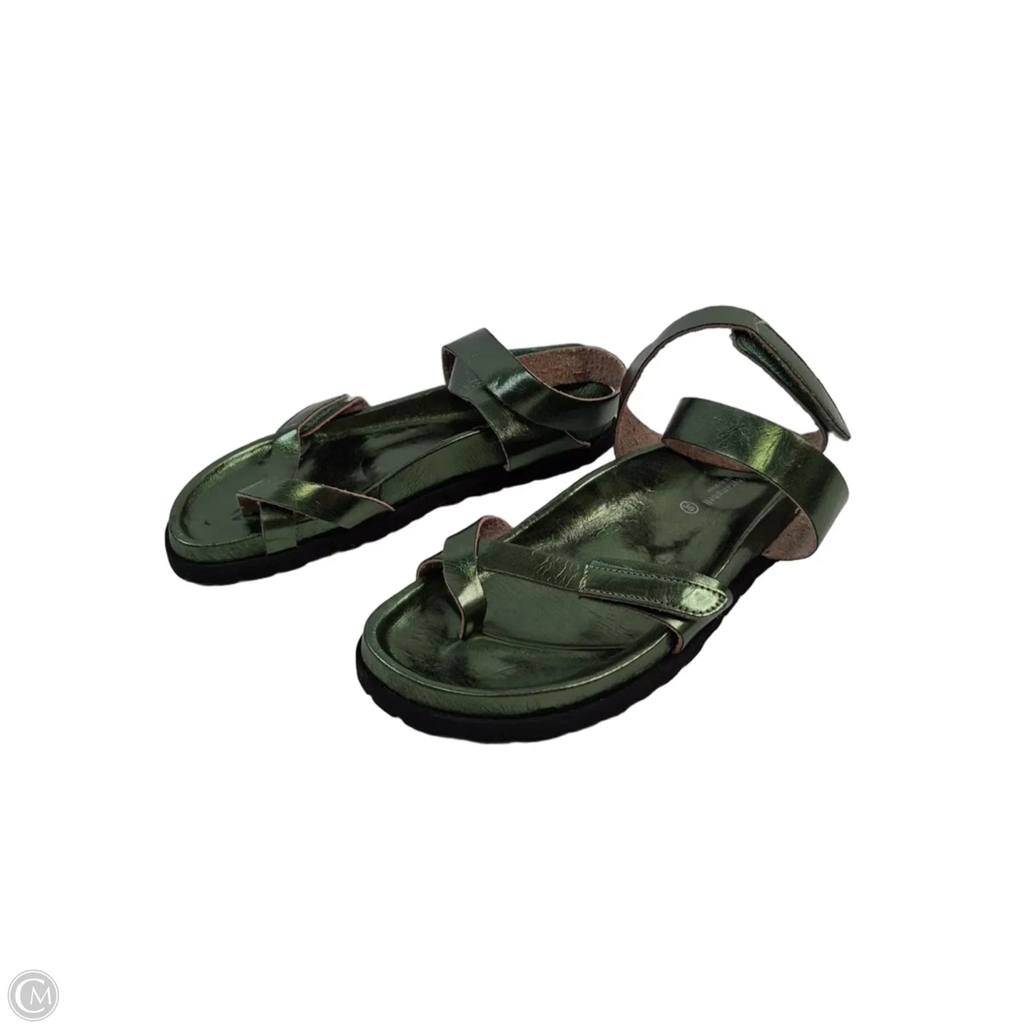 Sandals Flats By Jeffrey Campbell In Green, Size: 6