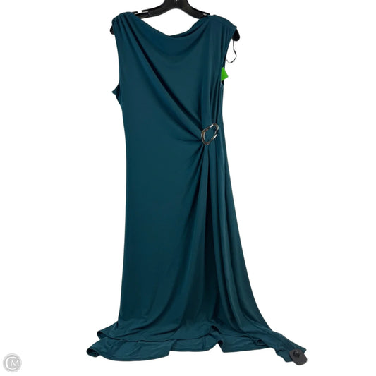 Dress Party Midi By Clothes Mentor In Green, Size: Mp